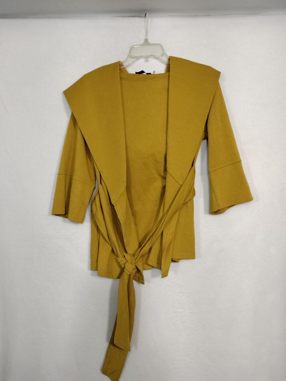 Xtaren Mustard Knit Top